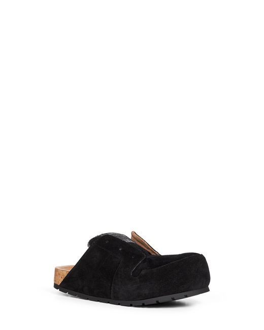 Balenciaga Black Suede Calfskin Dumbo Mules for men