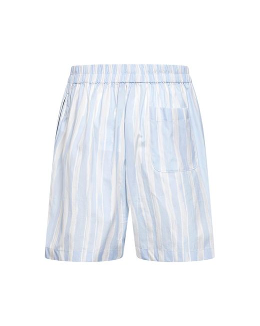 Jacquemus Blue Striped Gouache-Printed The Caleçon Boxer Shorts for men