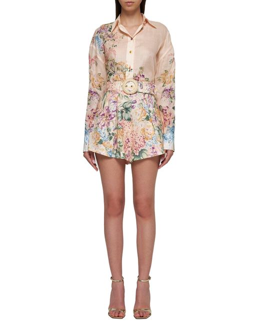 Shorts Halliday di Zimmermann in White