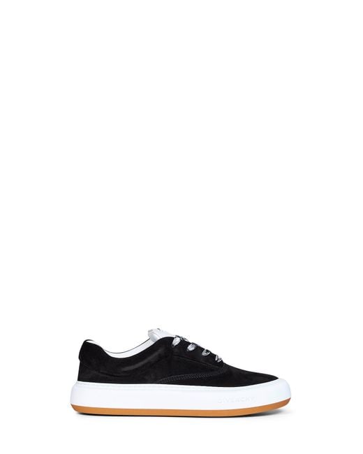 Givenchy Black Suede New City Sneakers for men