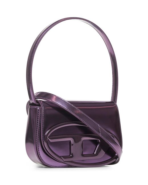 DIESEL Purple 1Dr Shoulder Bag