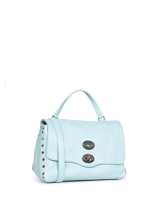 Zanellato Blue Light Small Postina Handbag