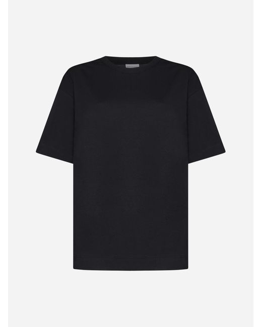 Dries Van Noten Black T-shirts And Polos
