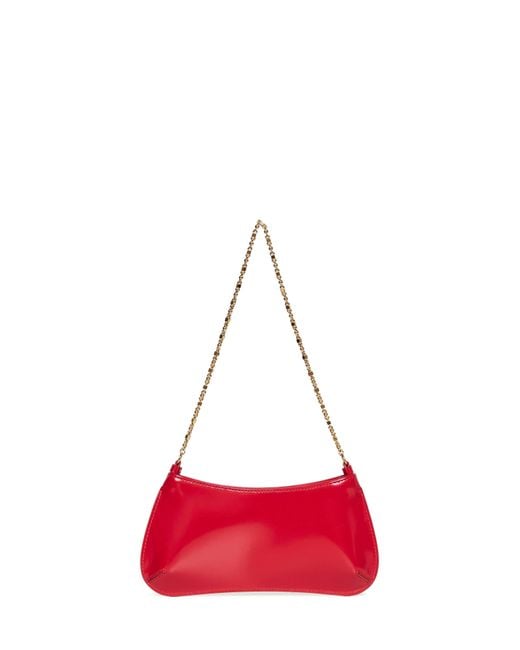 Jacquemus Red The Small Bisou Chaine Shoulder Bag