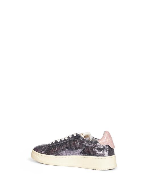 AUTRY CAPSULE Multicolor Sequin Dallas Low Sneakers