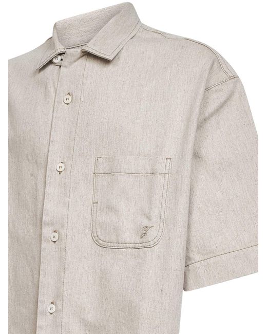 Jacquemus Natural Light The Paysan De-Nîmes Denim Boxy Shirt for men