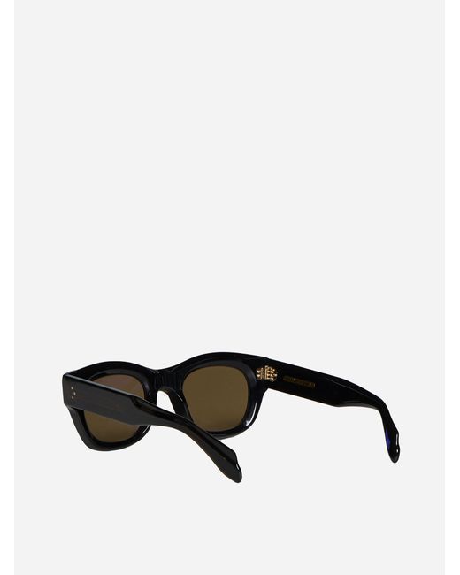 Cutler & Gross Black Cat Eye Sunglasses for men