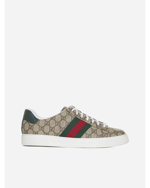 Gucci Multicolor Ace GG Canvas Sneakers for men