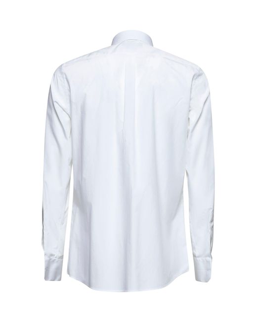 Camicia Martini di Dolce & Gabbana in White da Uomo