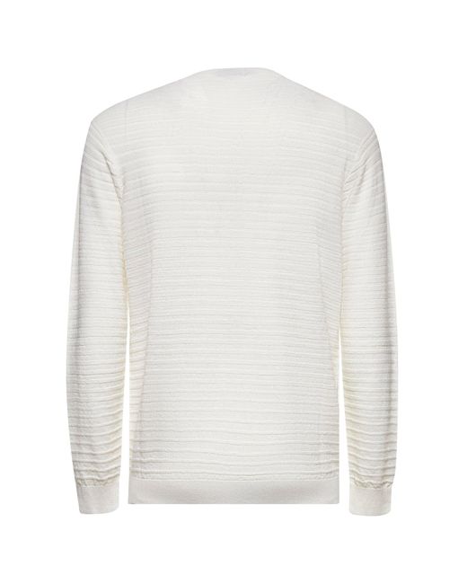 Maglia di Giorgio Armani in White da Uomo