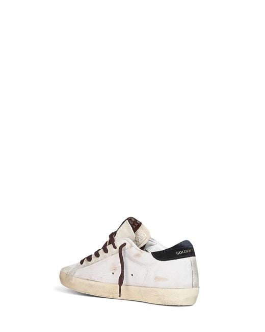 Golden Goose Deluxe Brand White Super-Star Sneakers