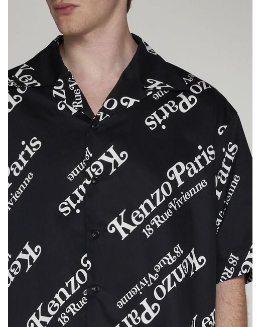 KENZO Black By Verdy Cotton Shirt for men