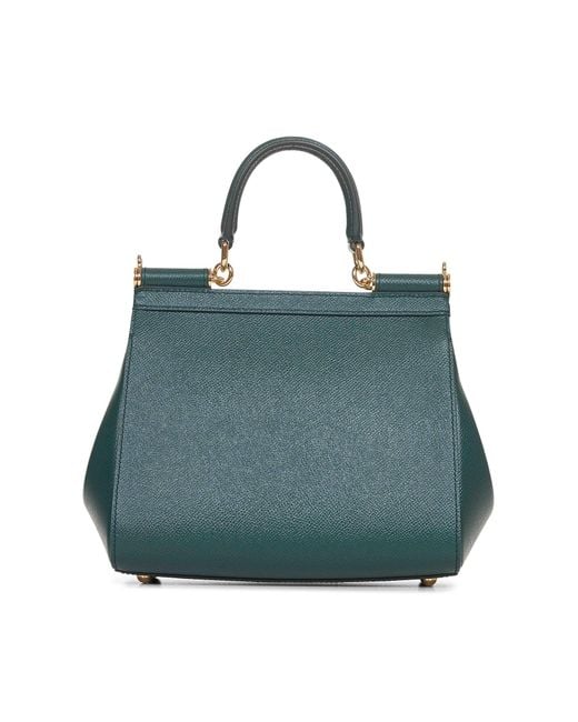 Dolce & Gabbana Blue Medium Sicily Handbag