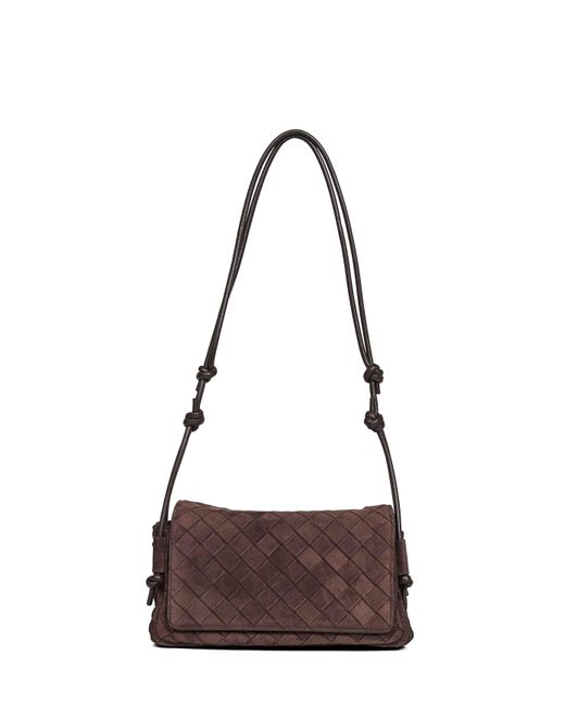Bottega Veneta Brown Fondant Notturno Crossbody Bag