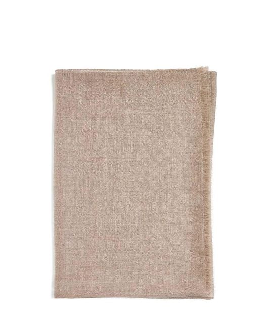 D 40 Natural Cashmere Scarf for men