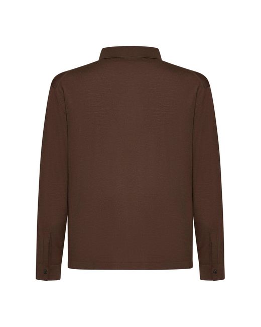 Camicia di D 40 in Brown da Uomo