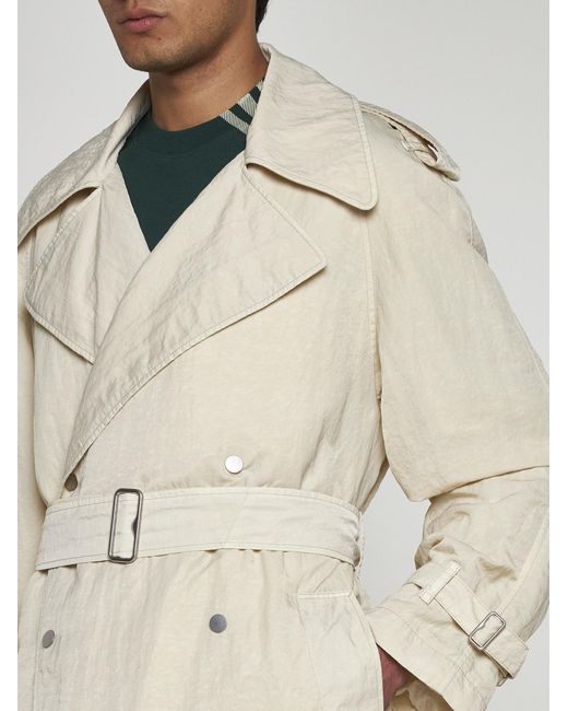 Burberry Natural Coats for men