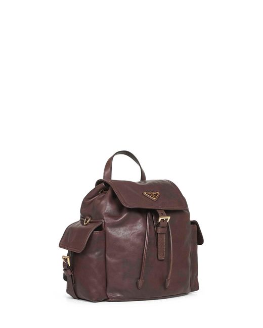 Prada Brown Prada Explore Medium Backpack