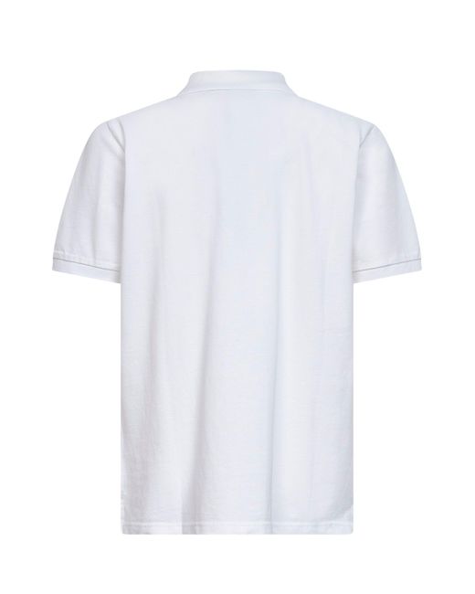 Carhartt White Chase Pique Polo Polo Shirt for men