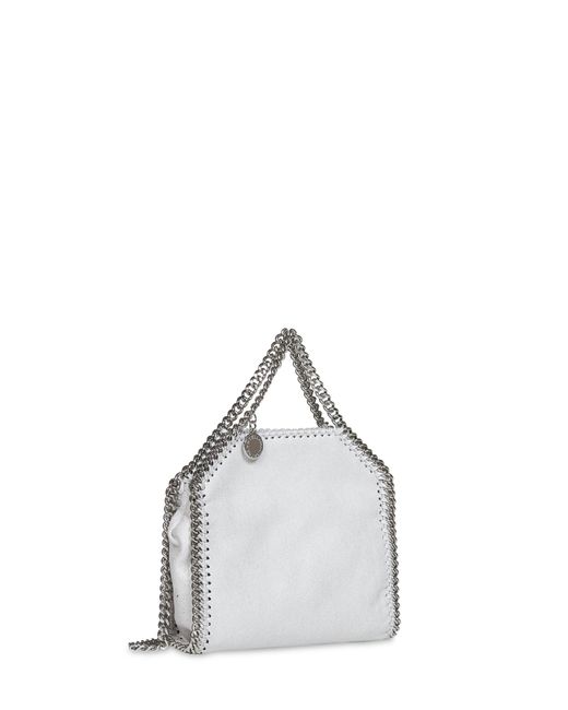 Stella McCartney Gray Tote Bag Falabella Pearl