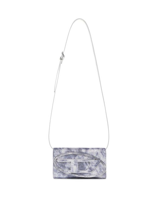 DIESEL White 1Dr Wallet Strap