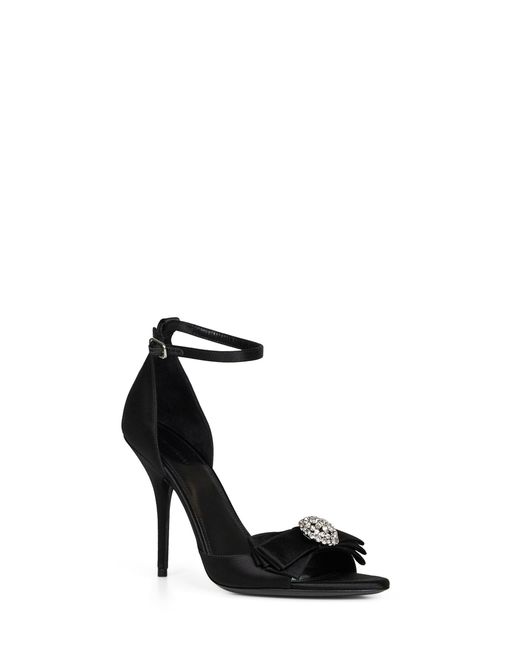 Balenciaga Black Avenue Palazzo 110 Mm Sandals