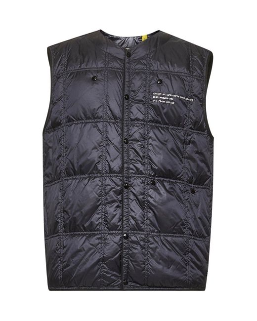 Moncler Black Vaile Moncler X Frgmt Packable Padded Gilet for men