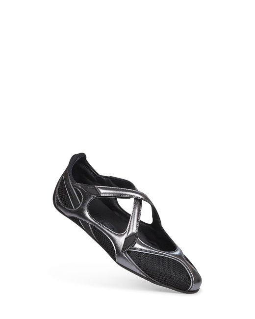 The Attico White Floor 01 Ballet Flats