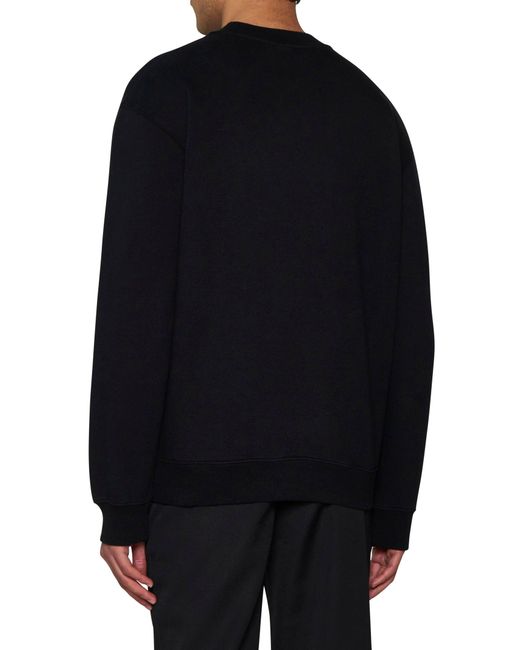 Jacquemus Blue Le Cotton Gros Grain Sweatshirt for men