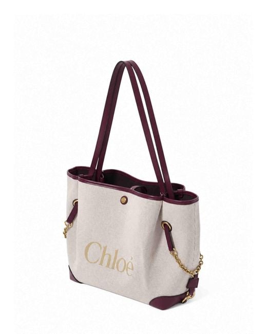 Chloé White Crafty Clover Shoulder Bag