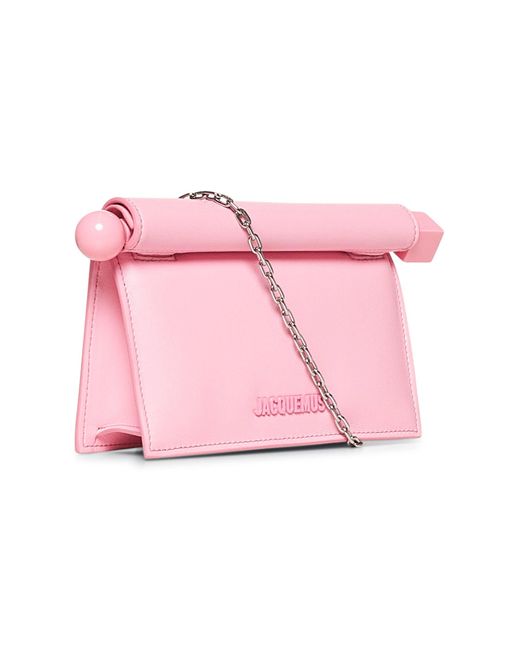 Pochette La Petite Rond Carré di Jacquemus in Pink