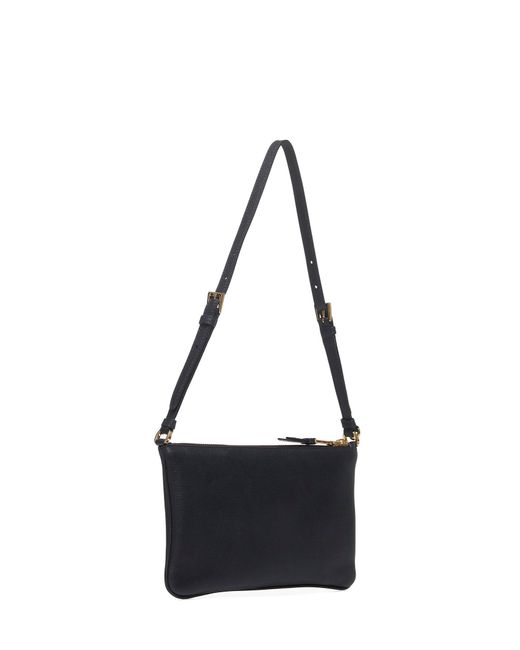 Prada Black Leather Shoulder Bag