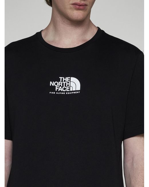 The North Face Black Fine Alpine Equipment 3 Cotton T-Shirt for men