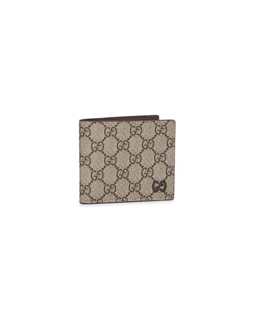 Gucci White Gg Bi-Fold Wallet for men