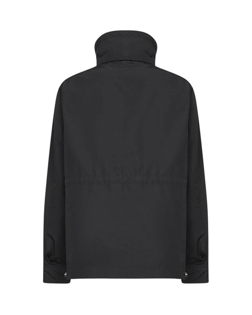 Moncler Black Enette Hooded Short Parka