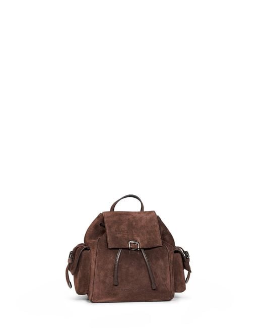 Brunello Cucinelli Brown Espresso Sartorial Backpack