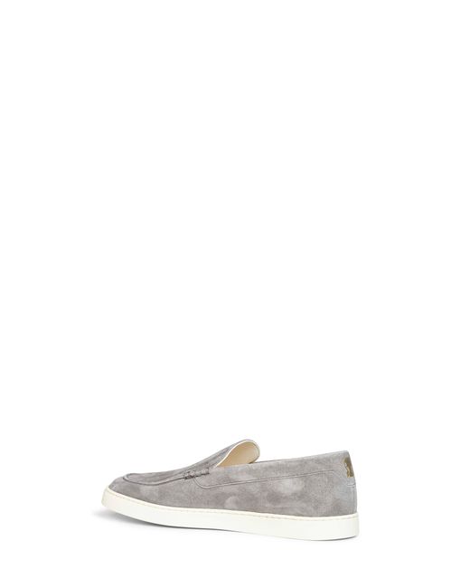 Brunello Cucinelli White Loafer Sneakers Suede for men