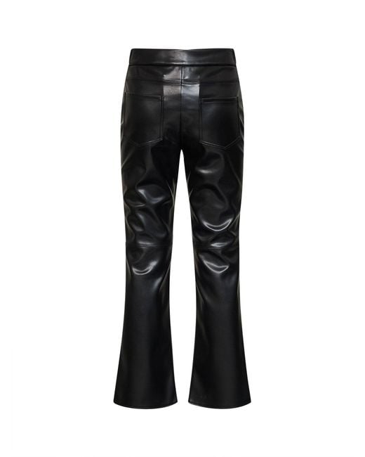 Max Mara Black Coated Jersey Smmsublime Slim-Fit Trousers