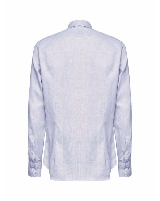 Camicia di D 40 in Blue da Uomo