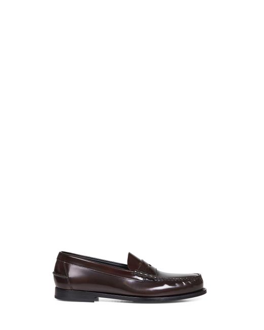 Church's White Burnt Polished Fumè Leather Rowley Loafers for men