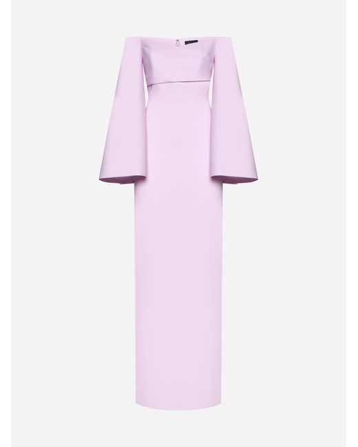 Solace London Pink Eliana Maxi Dress