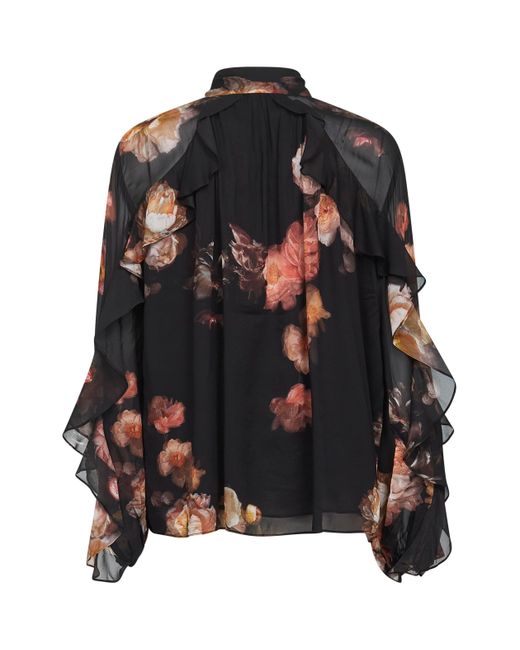 Blusa Hypnotic di Zimmermann in Black