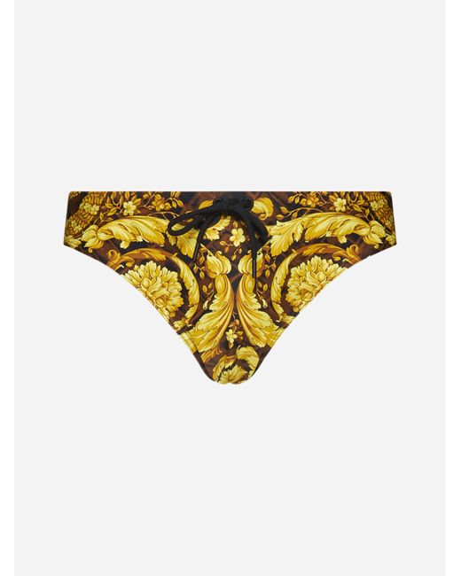 Versace Yellow Underwear Sea Clothing for men