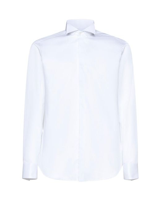 Camicia di D 40 in White da Uomo