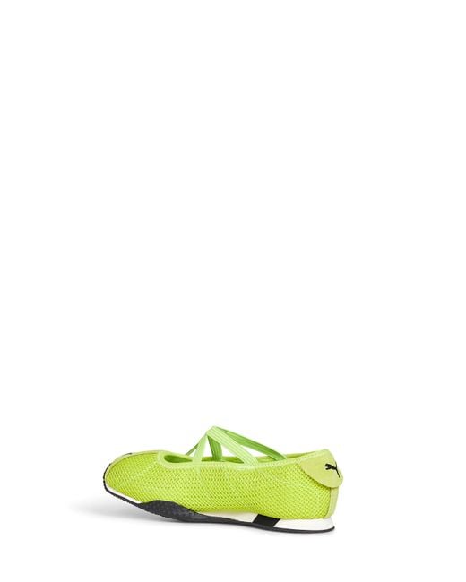 PUMA Green Ballet Flats H-Street Mesh