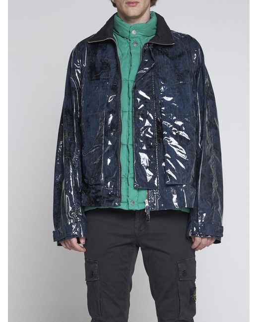 Down Vest Coated Cotton Jacket 