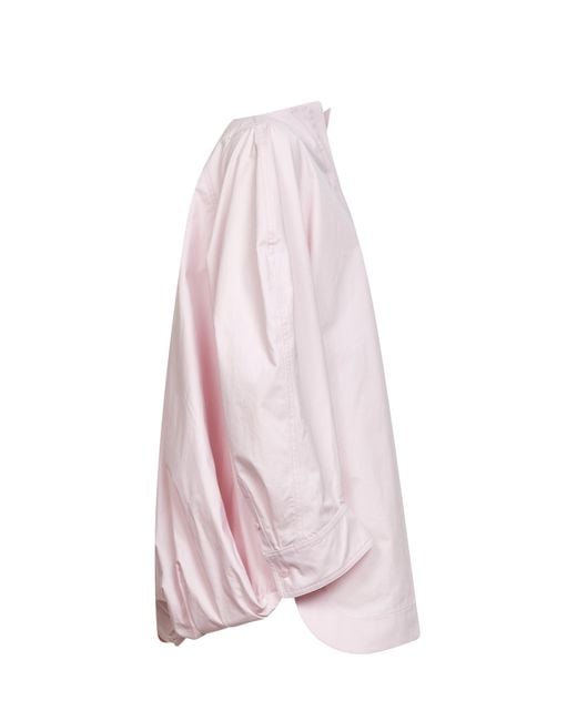 Jacquemus Pink Bouffant Shirt The Pittore Light