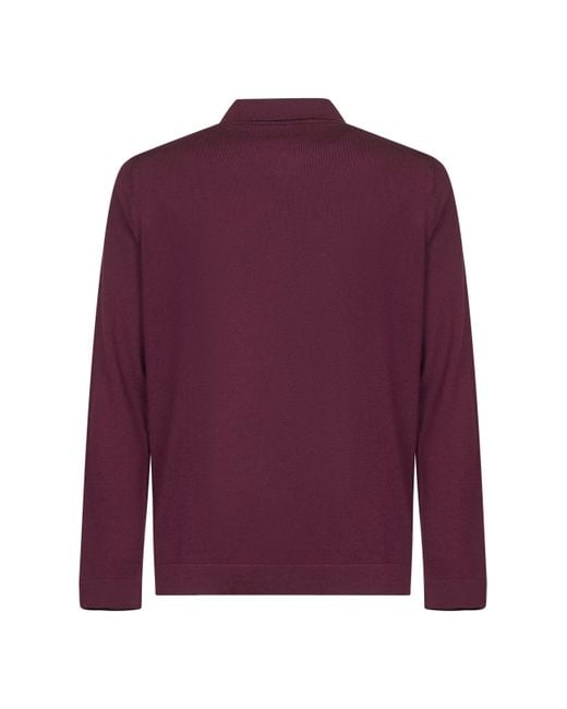 Camicia di D 40 in Purple da Uomo