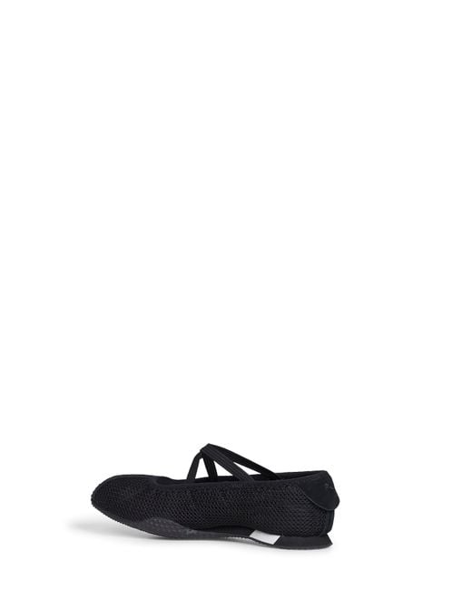 PUMA White Ballet Flats H-Street Mesh