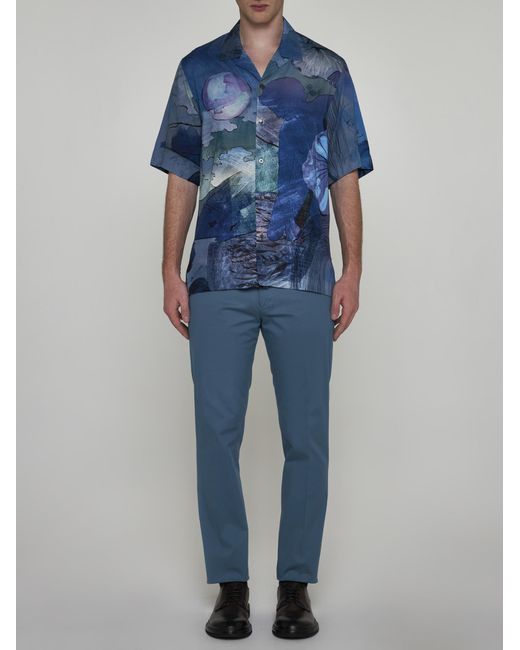 paul smith printed shirts